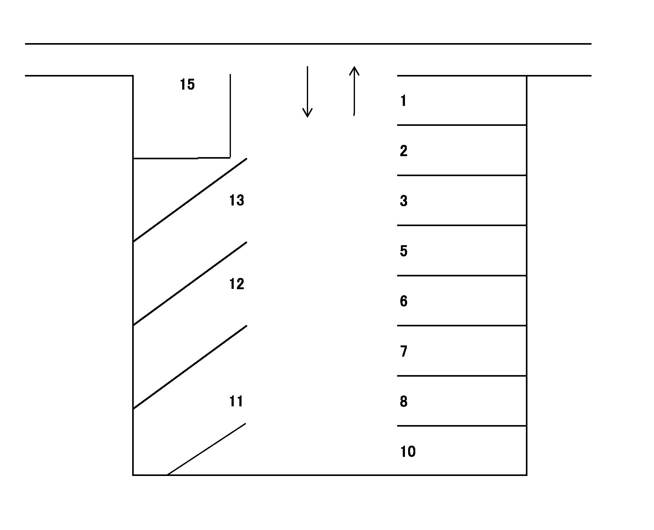 J-043の駐車配置図