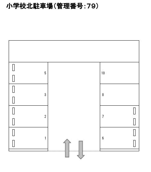 J-079の駐車配置図