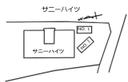 サニーハイツの駐車場