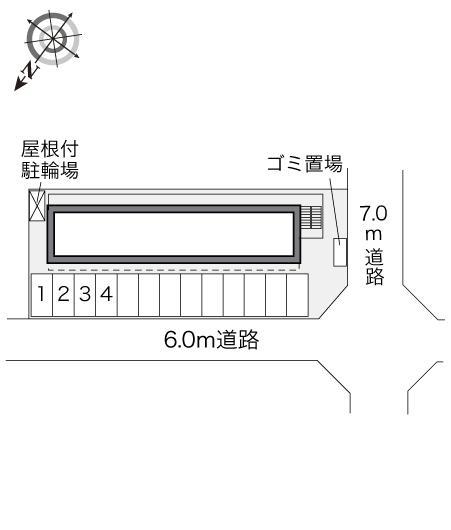 松山(29416)の駐車配置図