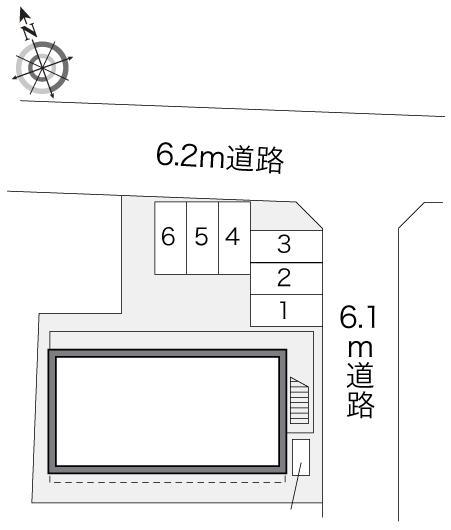 サウス宇都宮(22069)の駐車配置図