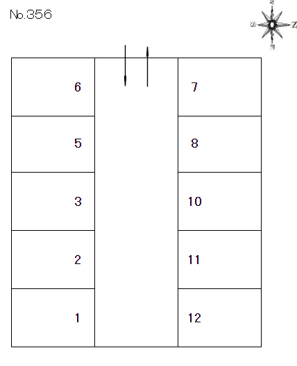 J-356の駐車配置図