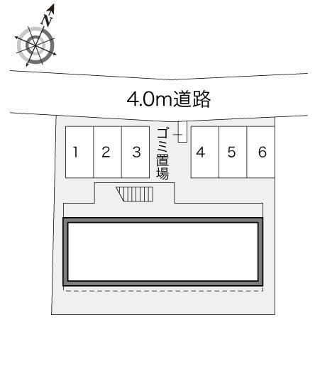 KM(17455)の駐車配置図