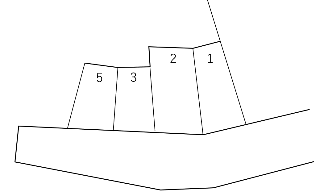 JA若柳駐車場の駐車配置図