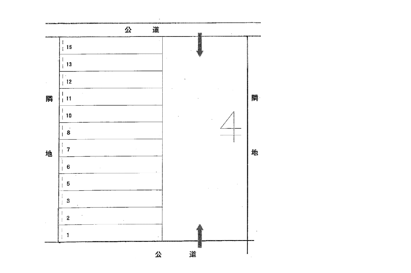 470の駐車配置図