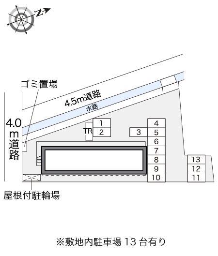 グレイス(16003)の駐車配置図
