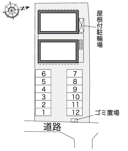 シーガルⅡ(41304)の駐車配置図