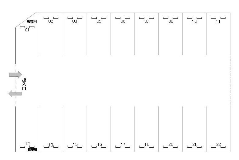 J-364の駐車配置図