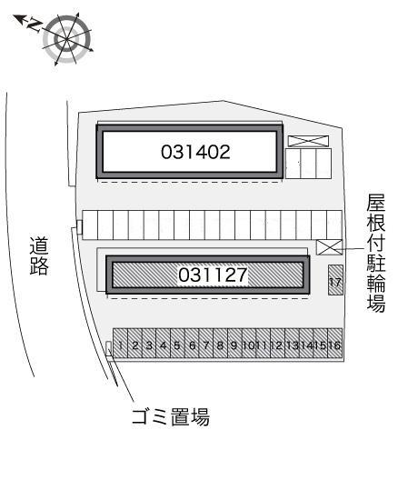 ヴェルガーデン(31127)の駐車配置図