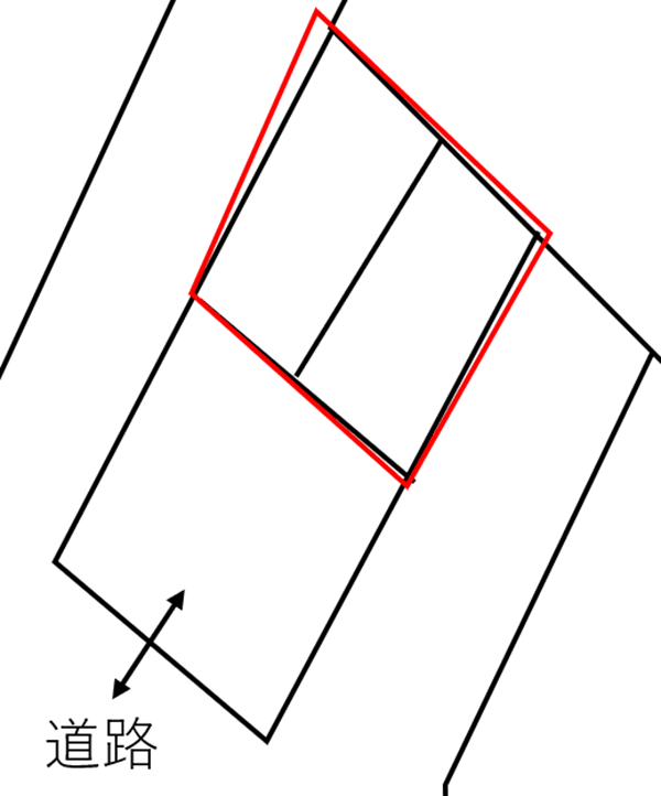 T・S第2パーキングの駐車配置図