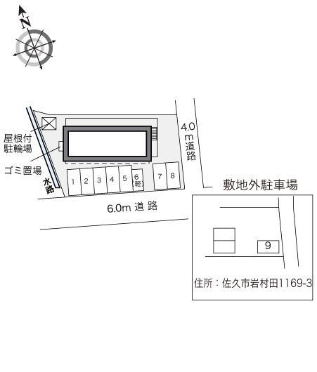 ルフォン ミュー(31344)の駐車配置図
