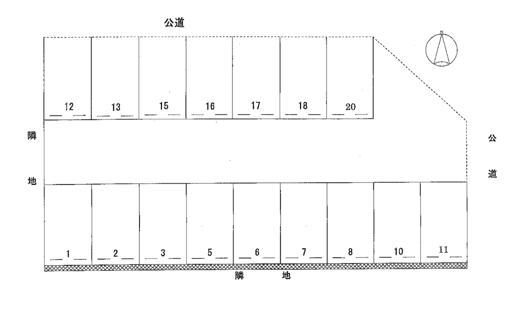 546の駐車配置図
