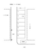 コーポ川島駐車場の駐車場