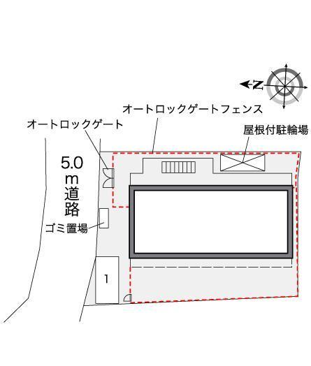 プレステージ三津屋Ⅱ(38582)の駐車配置図