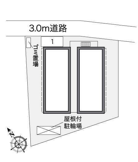 ツリー(25878)の駐車配置図