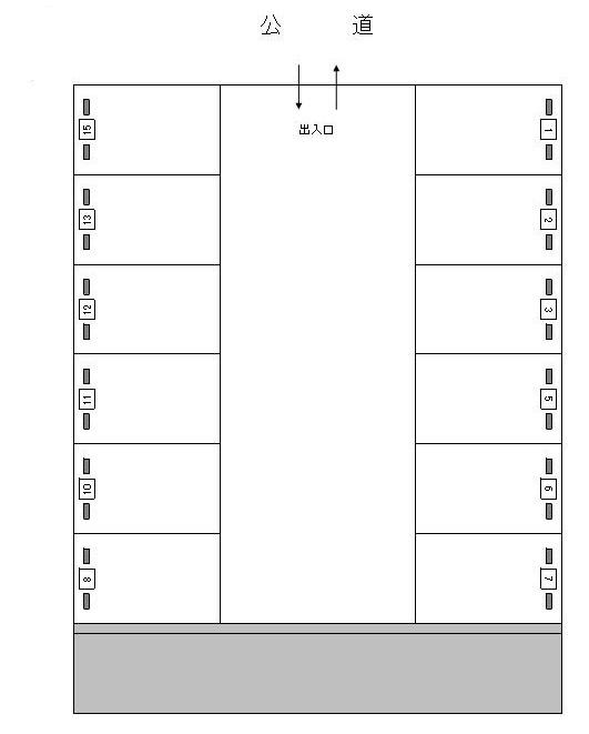 J-327の駐車配置図