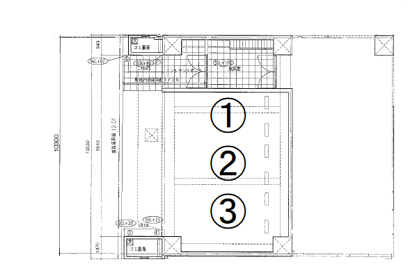 LAND GALAXYの駐車配置図