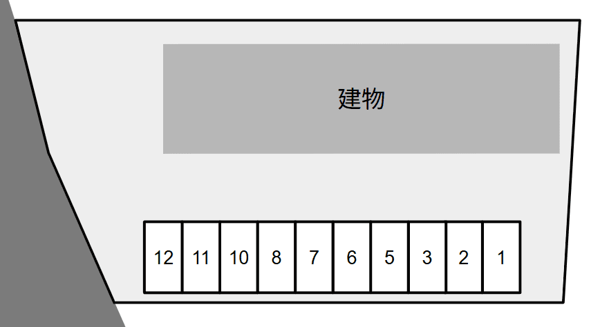 ソフィア ガーデンの駐車配置図
