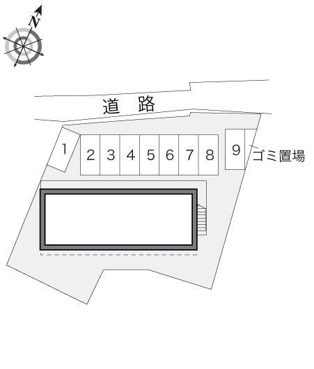 アザレア(16536)の駐車配置図