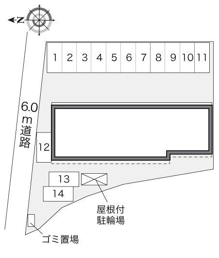 フォ-レストⅡ(29871)の駐車配置図
