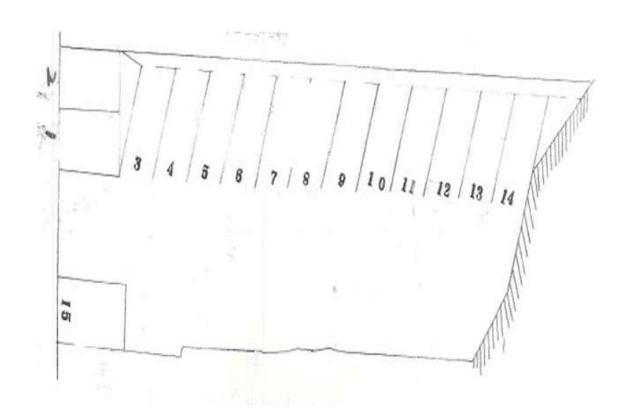 鴨江二丁目中村美江子様駐車場の駐車配置図