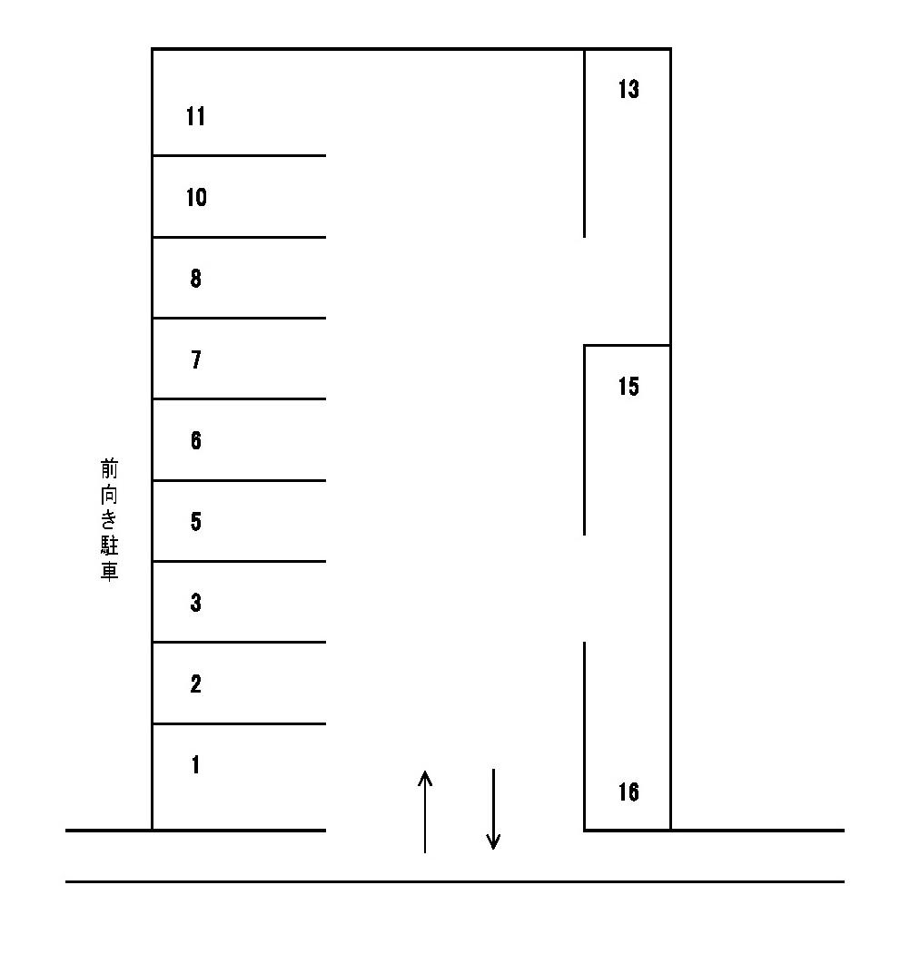 J-060の駐車配置図