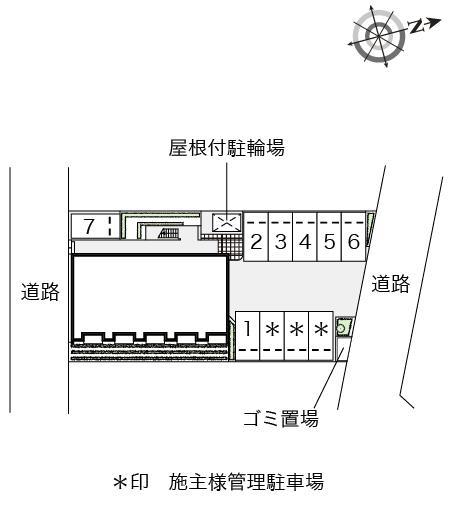 サンセレーナ(53356)の駐車配置図