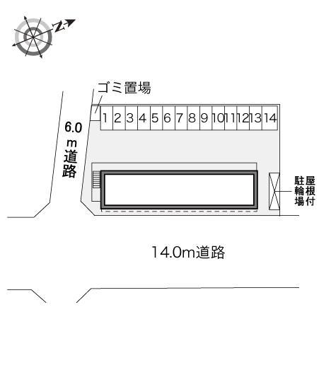 ウェストスター(34692)の駐車配置図