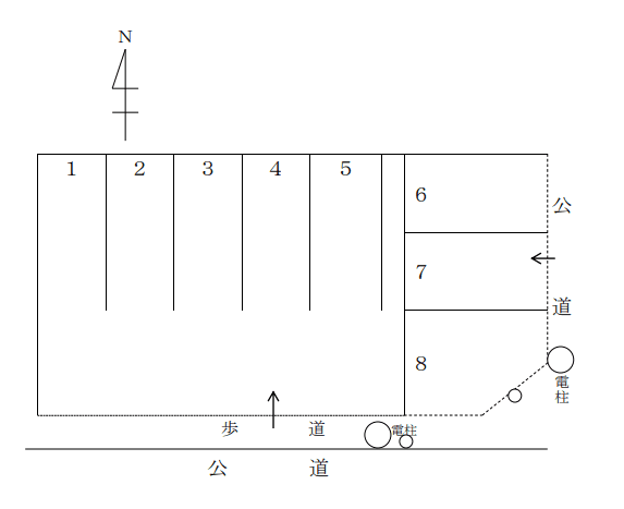 820の駐車配置図