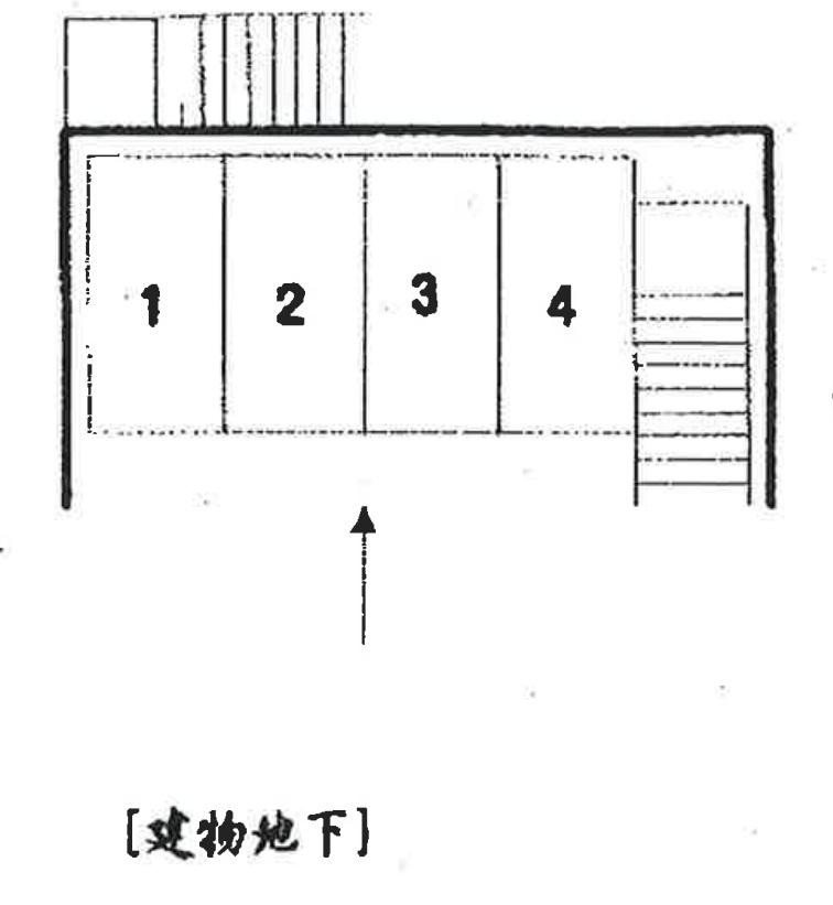 スカイビューヒルズPの駐車配置図
