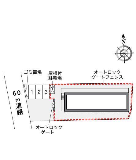 ル ソレイユ(37921)の駐車配置図
