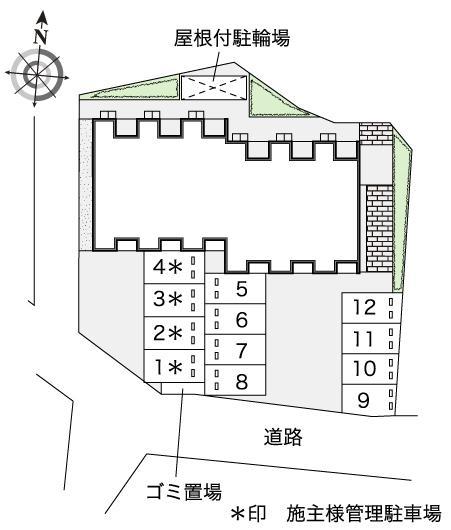 うねの(52114)の駐車配置図