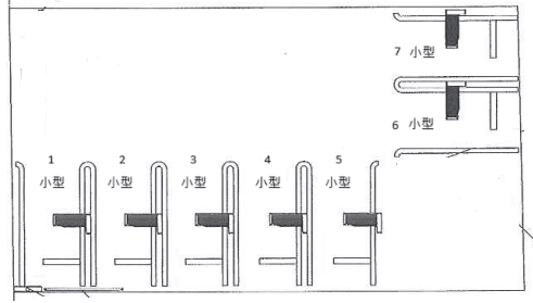 ザ・パーク日ノ出町の駐車配置図