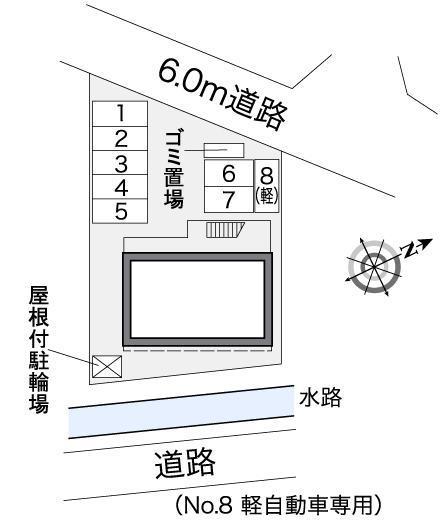 ISM(25322)の駐車配置図