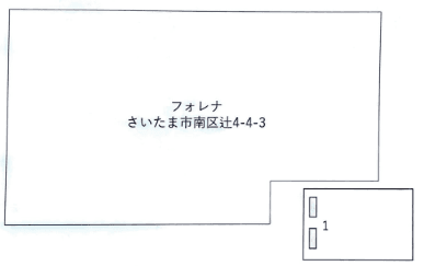 フォレナ駐車場の駐車配置図