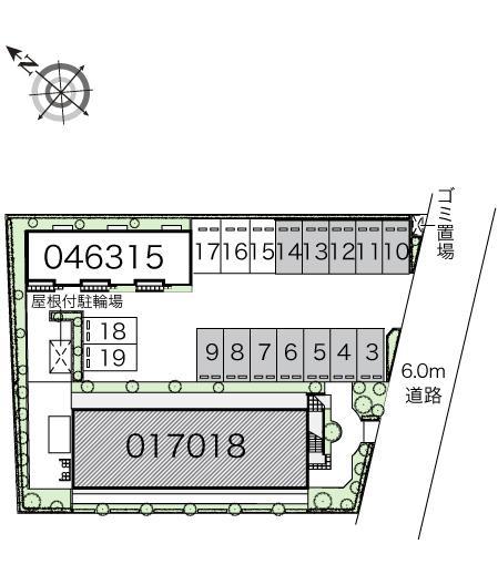 昭徳(17018)の駐車配置図