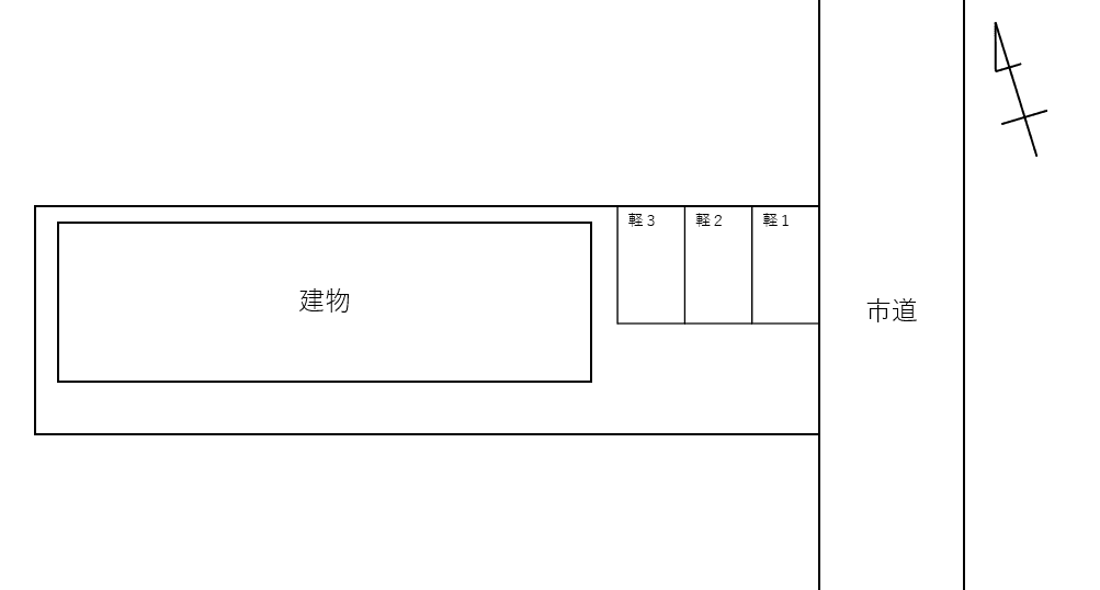Crepisの駐車配置図