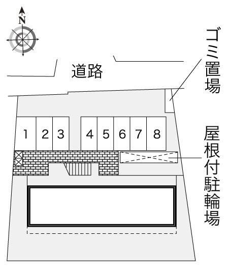 South Village(13970)の駐車配置図