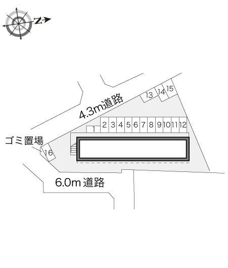 待夢(16808)の駐車配置図