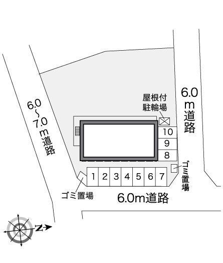 ライン(26356)の駐車配置図