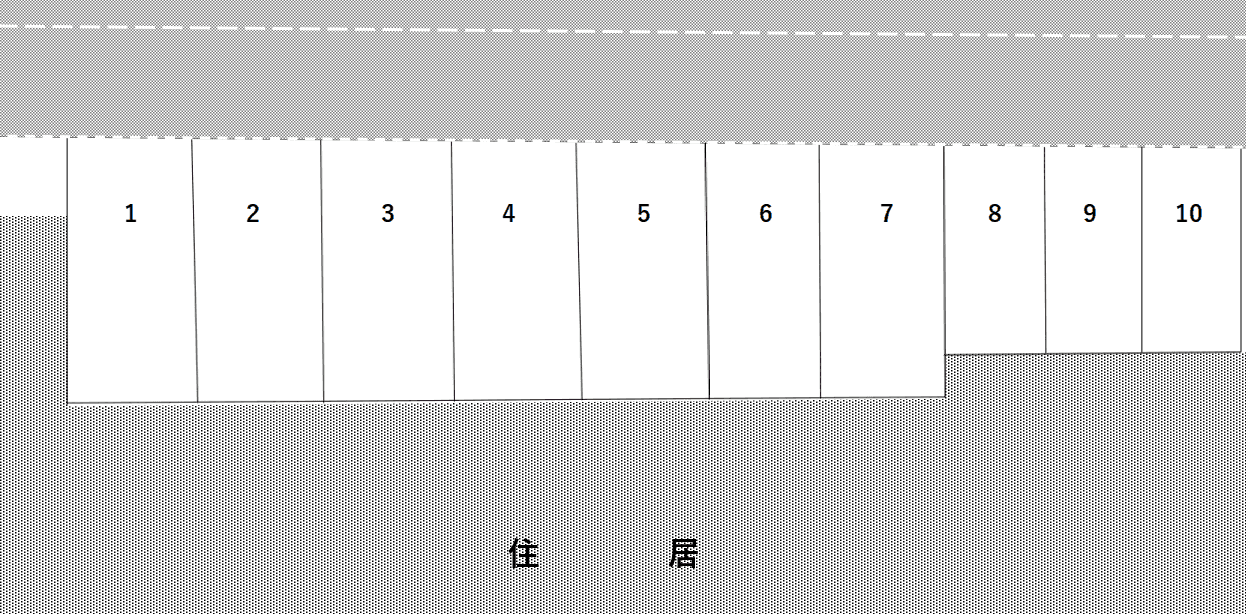 CB西久留米ラヴィドゥースの駐車配置図
