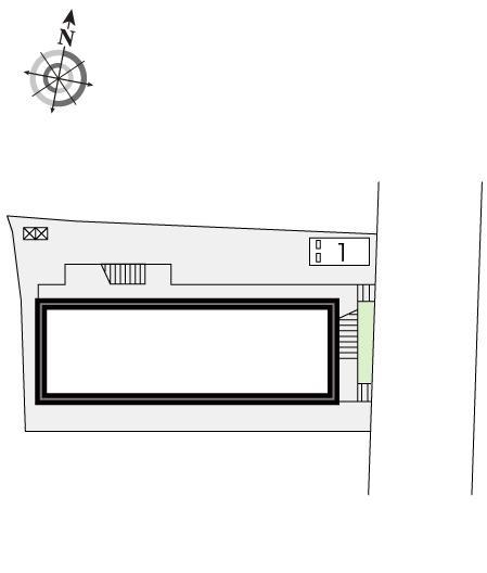 明の星(13360)の駐車配置図