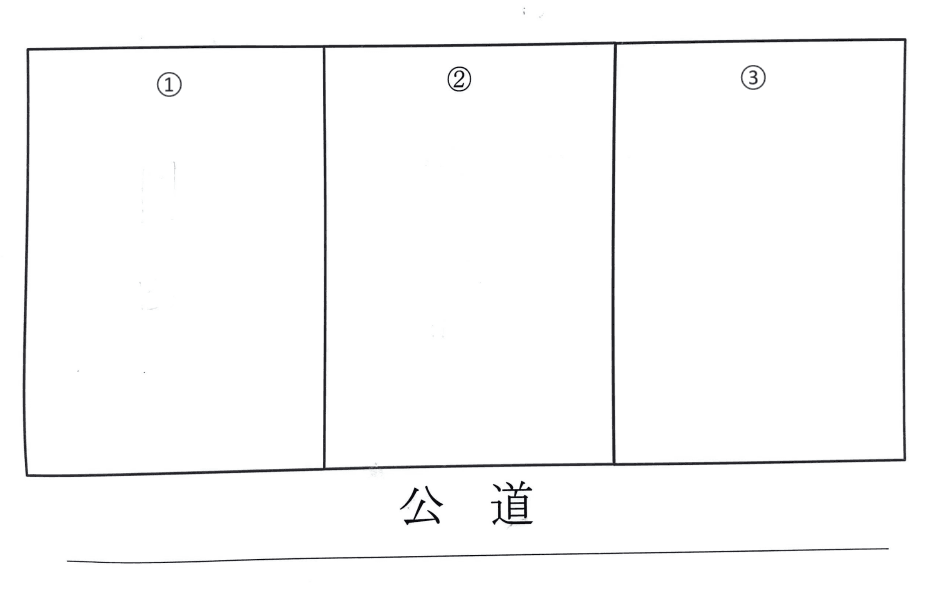 小林駐車場の駐車配置図