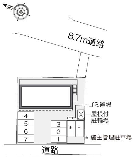 うえの(32004)の駐車配置図