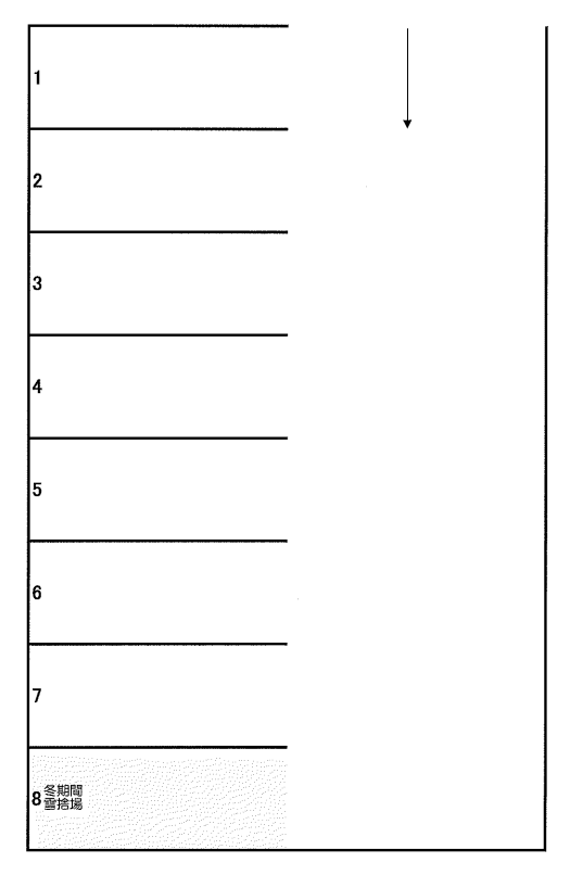 本郷通7丁目南2-5駐車場の駐車配置図