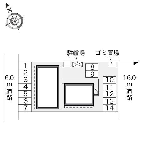 Fortunate(22702)の駐車配置図