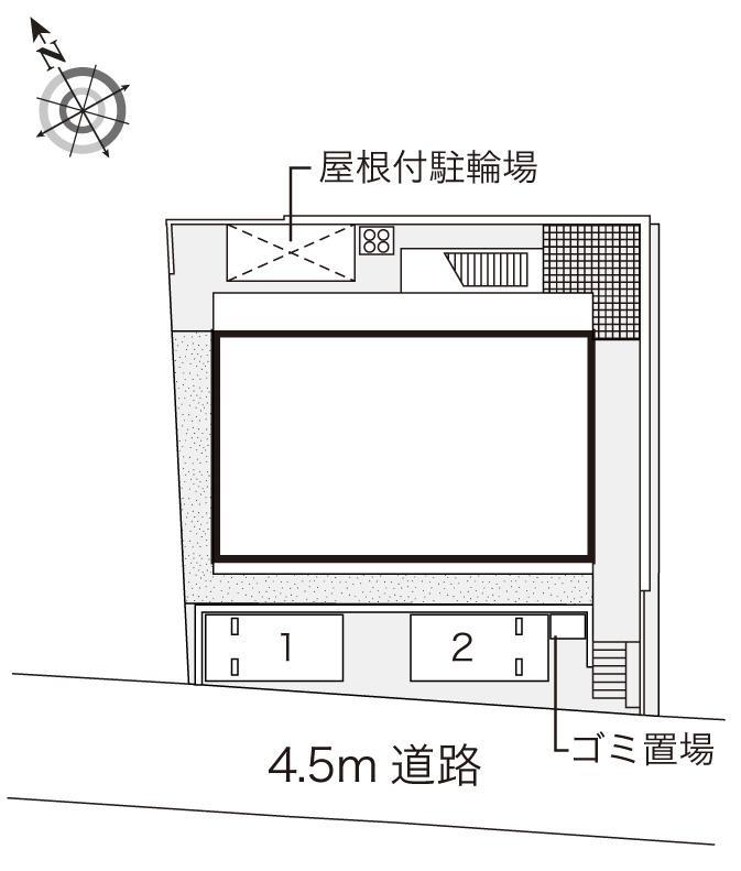エスポワールさくら(42359)の駐車配置図