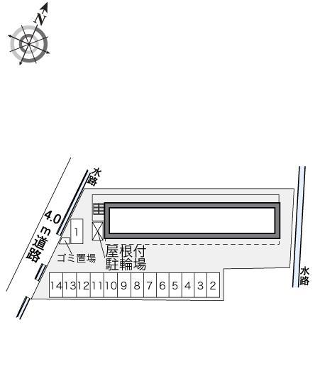 ドリームWKT(34070)の駐車配置図