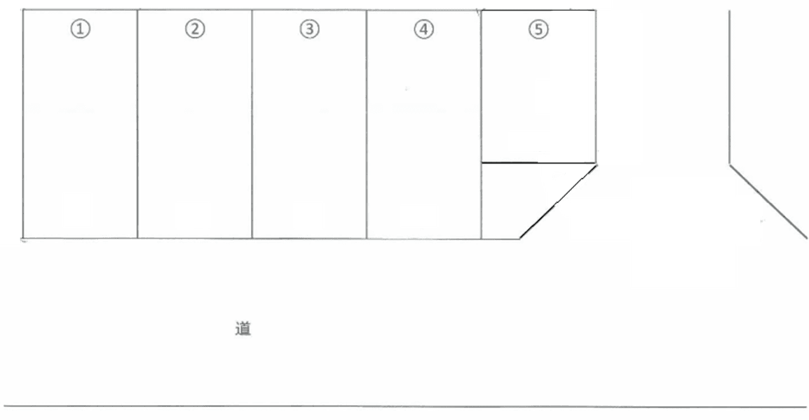 神水2丁目パーキングの駐車配置図