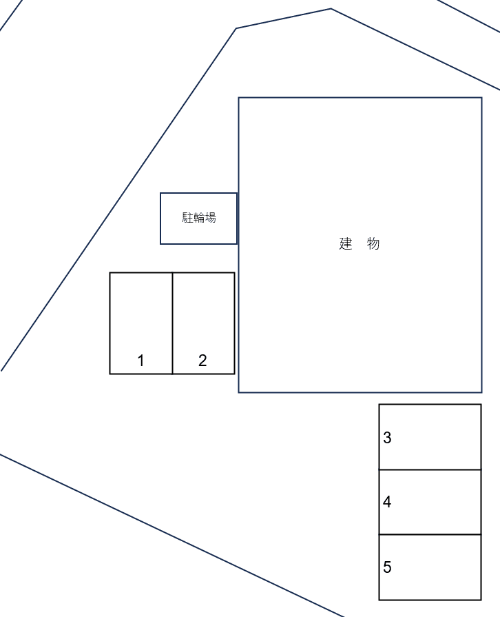 ブラウグランツの駐車配置図